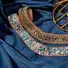 2 Strands 2 Styles Hotfix Resin Rhinestone Tape DIY-SZ0002-04-5