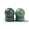 Natural Green Aventurine Display Decorations DJEW-G032-02E-1