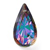 Embossed Glass Rhinestone Pendants GLAA-J101-06B-001VO-3