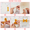 DIY PU Imitation Leather Heart Flower Purse Making Sets PURS-WH20005-04B-5