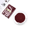 6/0 Opaque Colours Round Glass Seed Beads X-SEED-A010-4mm-45B-2
