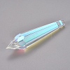 Transparent Glass Big Cone Pendulum Pendants LS-GLAA-WH0015-34E-2