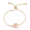Adjustable Brass Slider Bracelets BJEW-JB06014-2