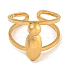 304 Stainless Steel Finger Ring RJEW-L125-02G-09-2