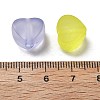 Frosted Transparent Acrylic Beads OACR-A032-30-3