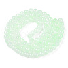 Baking Paint Imitation Jade Glass Round Bead Strands X1-DGLA-N003-10mm-08-1-2