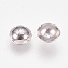 Non-Tarnish Apetalous 201 Stainless Steel Bead Caps STAS-L205-13F-2