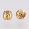Brass Spacer Beads KK-G312-01G-4mm-G-2