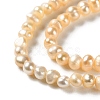 Natural Cultured Freshwater Pearl Beads Strands PEAR-E018-81-3