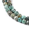 Natural African Turquoise(Jasper) Beads Strands G-N342-29B-4