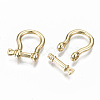 Brass D-Ring Anchor Shackle Clasps KK-S356-115G-NF-2