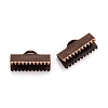 Mixed Iron Ribbon Crimp Ends E183-M-2