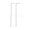 304 Stainless Steel Stud Earring Findings STAS-R164-05P-1