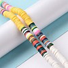 Handmade Polymer Clay Bead Strands CLAY-C003-04J-2