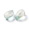 Transparent Glass Charms GGLA-M004-05B-02-3