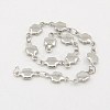 Tarnish Resistant 304 Stainless Steel Link Chains CHS-K001-41-2