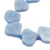 Natural Angelite Beads Strands G-G106-E03-01-3