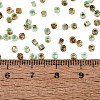 Opaque Picasso Cylinder Glass Beads SEED-Q039-06A-21-4