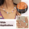 160Pcs 8 Colors Opaque Acrylic Beads PACR-CJ0001-44-7