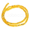 Electroplate Glass Beads Strands GL-CBAA615-03B-2