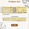 Sparkle Sequins Wide Elastic Dress Belts AJEW-WH20128-026P-04-2