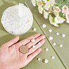ABS Plastic Imitation Pearl Cabochons PACR-AR0001-02-3