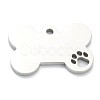 Tarnish Resistant 304 Stainless Steel Pet Pendants STAS-B016-04P-3