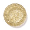 Resin with Natural Citrine Chip Stones Ashtray DJEW-F015-06G-1