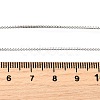 1MM Brass Box Chain Necklaces NJEW-Z083-01P-5