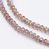 Glass Beads Strands GLAA-F078-4