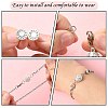 20 Sets 2 Colors Brass Magnetic Clasps KK-CJ0001-85-3