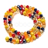 Glass Beads Strands EGLA-A034-M6mm-47-2