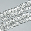 Glass Beads Strands EGLA-S142-6x12mm-10-1