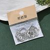 SHEGRACE Brass Hoop Earrings Findings XGR0157P-87P-6
