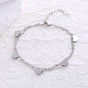 Stainless Steel Double Layer Bracelets WA9104-1
