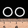 100Pcs Baking Paint Zinc Alloy Open Jump Rings FIND-WH0032-85A-03-4