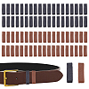 80Pcs 2 Colors Plastic Loop Keepers FIND-FH0017-35-1