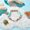 Handmade Polymer Clay Heishi Beads Stretch Bracelet BJEW-JB07372-03-2