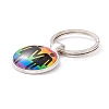 Pride Style Glass Keychain KEYC-F033-01K-3