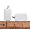 Tarnish Resistant 304 Stainless Steel Big Pendants STAS-I140-19E-S-4