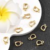 SHEGRACE Brass Fold Over Clasps XGR0145G-162G-3
