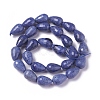 Natural Dumortierite Quartz Beads Strands G-P422-30-1