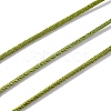 5 rolls 5 colors Nylon Satin Rattail Cords NWIR-PH0002-09A-01-3
