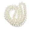 Electroplate Glass Beads Strands EGLA-D020-8x5mm-70-3