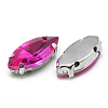 Sew on Rhinestone RGLA-T034-7x15mm-10-2