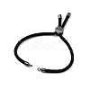 Half Finished Twisted Milan Rope Slider Bracelets FIND-G032-01B-06-2