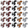 SUNNYCLUE 50Pcs Alloy Enamel Pendants ENAM-SC0004-06-1