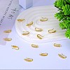 10 Pairs Brass Micro Pave Clear Cubic Zirconia Earring Hooks ZIRC-SZ0005-19A-3