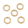 Ion Plating(IP) 304 Stainless Steel Closed Jump Rings STAS-G393-06G-01-1