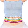 12Pcs 12 Colors Jewelry Waist Beads NJEW-C00023-1
